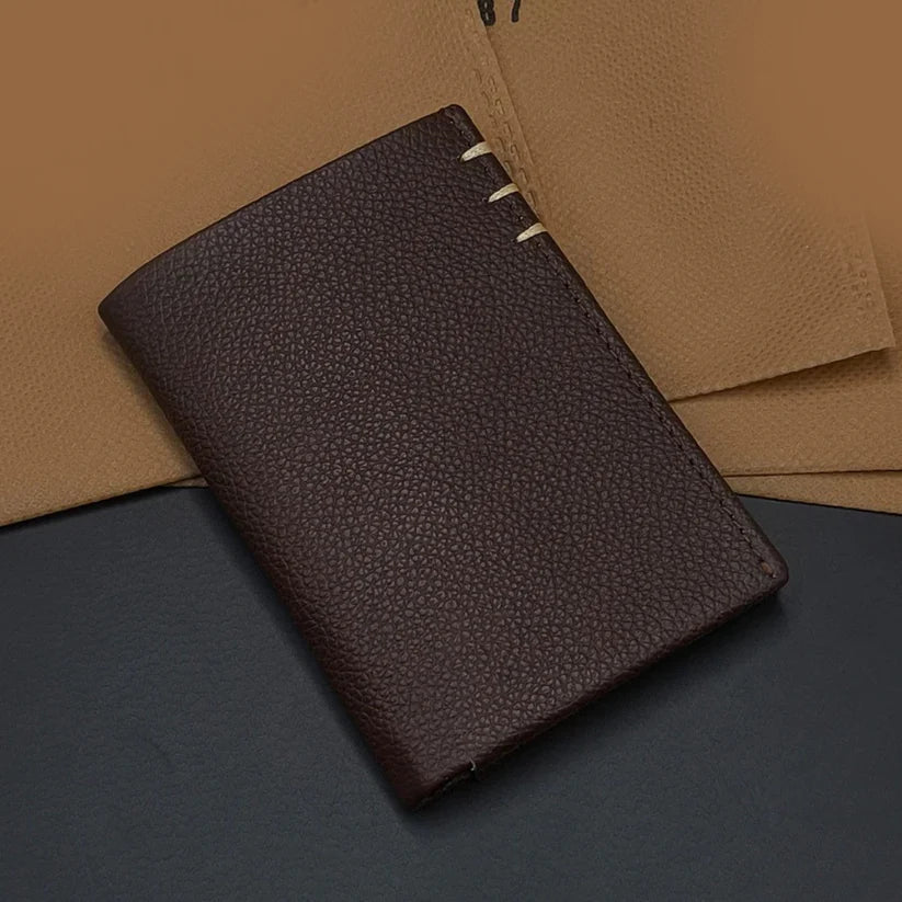 Brown Stitch | W-586 | Urban Slim Wallet